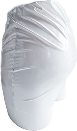 BamBella® - LATEX mini rok Wit - S/M - Sexy Erotische dames fetish kleding - — thumbnail 6