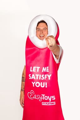 EasyToys Merch Carnaval kostuum - Grappige carnavalsoutfit - Unisex - Roze — thumbnail 1