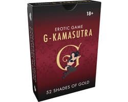 G Kamasutra - 52 Shades of Gold - erotisch spel voor koppels - truth or dare - erotiek -spelletjes voor volwassenen