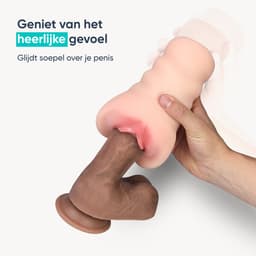 DailyPlay Pocket Pussy voor Man - 2 in 1 – Masturbator met Billen en Kunst Vagina – Sex Toys Mannen en Koppels – Nep Kut — thumbnail 8