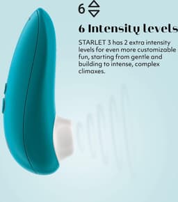 Womanizer Starlet 3 - Luchtdrukvibrator - Aqua — thumbnail 3