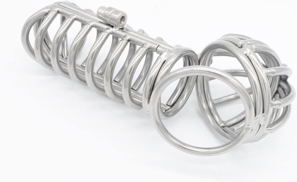 Chasity Cage - Peniskooi - Cock - Kuisheidskooi voor Mannen - Metaal - Inbus sluiting - One size — afbeelding 1