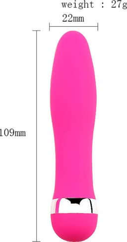 Happy Tears | Rechte vorm | Mini Vibrators Voor Vrouwen | Voor koppels | Fijne orgasmes | Krachtige motor en fijne vibraties | Luxe Vibrator | Realistische vibrator | Krachtige Vibrator | Clitoris En G-spot Stimulator | 11 cm | Paars — thumbnail 2
