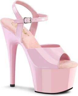 Pleaser - ADORE709 Sandaal met enkelband, Paaldans schoenen - US 9 - 39 Shoes - Roze — thumbnail 1
