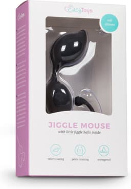 EasyToys - Geisha Collection - Ronde Kegel Balletjes - Seksspeeltjes - Bekkenbodemtrainer - Voor Vrouwen - Zwart — thumbnail 2