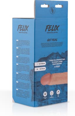 Felix Realistische Dildo Met Balzak - 22 cm — thumbnail 8