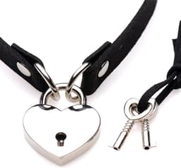 Lock-It Heart Choker Met Afsluitbaar Hartje — thumbnail 4