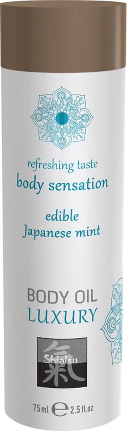 Luxe Eetbare Body Oil - Japanese Mint — thumbnail 2
