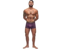 Male Power Avant-Garde - Verstrakkend Short eggplant M
