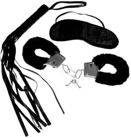Sex Mischief Intro to S&M Kit - Zwart - 3 delig - bondageset — thumbnail 3