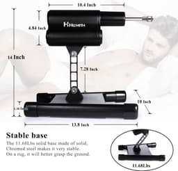 Pro 3 Premium® Seksmachine Smart APP met dildo en remote Compact en krachtig! — thumbnail 11