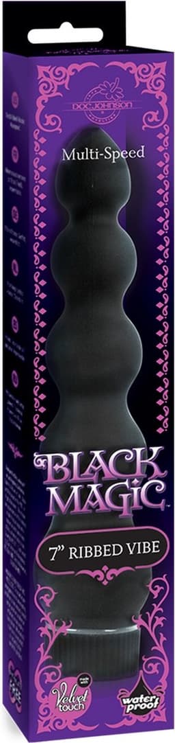 Black Magic - 7 Inch Ribbed Vibe — thumbnail 4