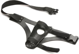 XR Brands - Thunder Strap Wand Dij Harnas - Zwart — thumbnail 8