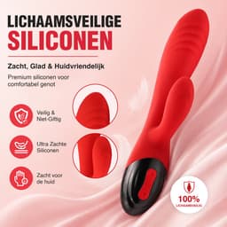 Sther G-Spot Vibrator – Tarzan Vibrators voor Vrouwen – Luxe Clitoris Stimulator – Sex Toys voor Vrouwen – 20.5 cm – Fluisterstil & Oplaadbaar – Paars — thumbnail 3