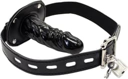 Smart Moves - Dildo Gag - Groot - Zwart — thumbnail 1