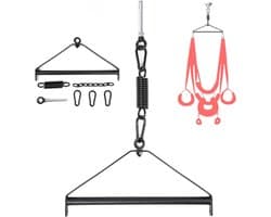 VIN® Sex Schommel - Sex Swing Extra Stevig – Seksschommel Met Blinddoek – Seksspeeltjes voor Koppel – Seks Schommel BDSM – Erotiek Toys - Sex Sling – Love Swing – Discreet Verpakt - Rood