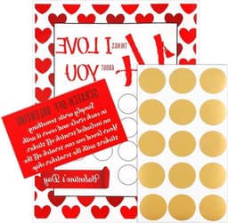 Kraskaarten - Grappig - Valentijnsdag - 28x21cm - Ondeugend - Cadeau - Jubileum - Verjaardag - Geschikt voor - Vriend Man Vrouw - Valentijnsdagkaarten - Hem Haar — thumbnail 1