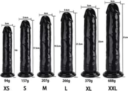Oneay 3.0cm*16cm Realistische dildo met zuignap, zachte anale dildo, anaalplug, anaalplug met penissimulatie, anaaldilatator voor prostaatmassage, unisex seksspeeltje — thumbnail 4