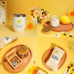 Dames Cadeauset - Verrassingsbox - Cadeau Geven - 10 Delige Set - 800 gram - Multicolor — thumbnail 5