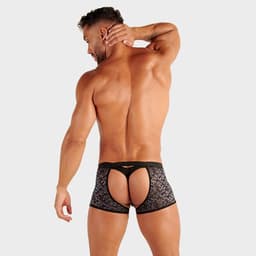 WOH heren microfiber trunk string pure seduction zwart — thumbnail 5