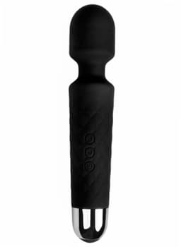 EasyToys - Mini Wand Vibrator - Wandvibrator - Ook voor Massages - Oplaadbaar - Waterproof - Wand Vibrator - Vibrator - Vibrators voor Vrouwen - Sex Toys voor Vrouwen - Vibrators - Zwart — thumbnail 8