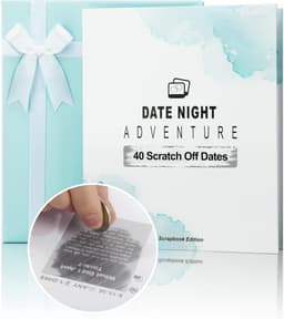 Avonturenboek voor Koppels - Date Night Spelletjes - Romantische Avonden - 40 Kras Uitdagingen — thumbnail 1