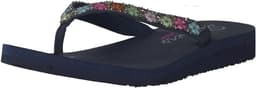 Dames Teenslippers - Comfortabele Sandalen - Zomerse Wandelingen - Yoga Foam Voetbed - 35.31 x 20.07 cm - Gekleurd — thumbnail 1