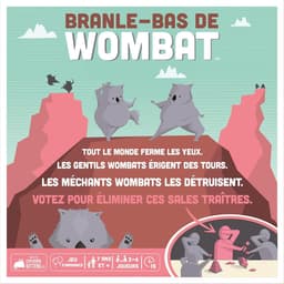Kaartspel - Gezelschapsspel - Avondje uit - Franse editie - 27x7x27cm - Wombat — thumbnail 2