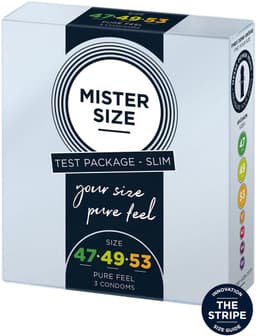 MISTER SIZE Test Box - Condooms - Maattestset 47/49/53 mm - Meerdere maten - Perfecte pasvorm — thumbnail 8