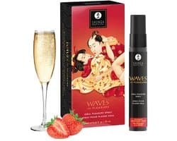 Shunga golven Of Pleasure Sparkling Strawberry Wine 20 Ml
