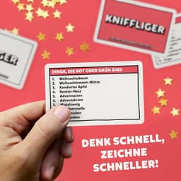 Tekenspel Kerst - Feestspel - Gezellig Samenzijn - Razendsnel - 2-14 spelers — thumbnail 3