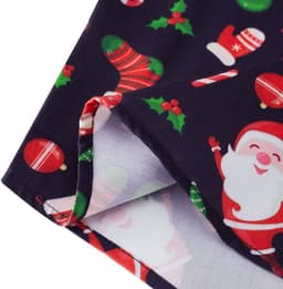 Heren Kerstshirt Lange Mouw met 3D Print Grappig Slim Fit — thumbnail 5