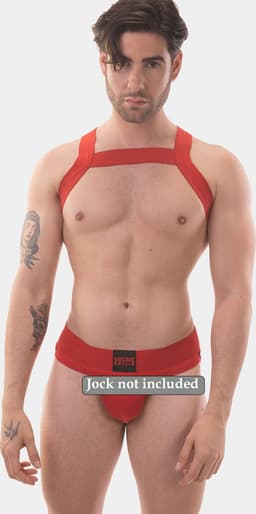 Barcode Berlin Harness Matt Pop Redtomato - MAAT XL — thumbnail 3