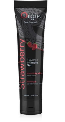 Orgie - Lube Tube Intieme Gel met Smaak Aardbei 100 ml — thumbnail 1