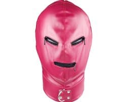 Banoch - Gimp/2 Pink - Roze bondage Masker van pu leer | BDSM