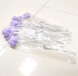 Speelgoed Snoepkleurige Kleine Haarbal Plagen Kat Stok Kleur Konijn Haar Plagen Kat Staaf Bel Voor Kat Speelgoed Fairy Stok — thumbnail 5