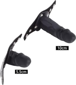 Masker met halsband en dildo — thumbnail 2