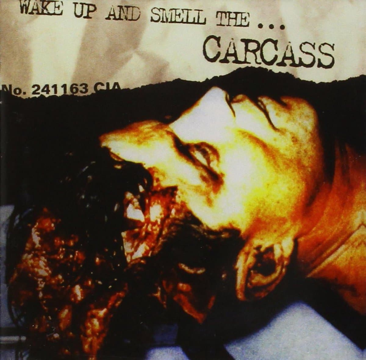 Grappige T-shirt opdruk 'Wake Up And Smell The... Carcass' | Humoristisch design voor dagelijks gebruik — afbeelding 1