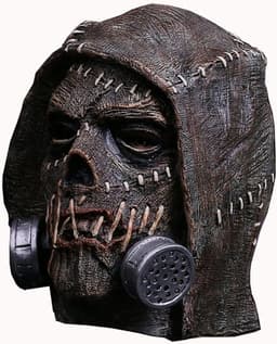 Realistisch Vogelverschrikker Masker Latex Hoofddeksel voor Halloween en Carnaval Kostuum — thumbnail 1