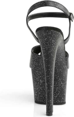 Pleaser - SKY-309MMG Sandaal met enkelband, Paaldans schoenen - Paaldans schoenen - 42 Shoes - Zwart — thumbnail 4