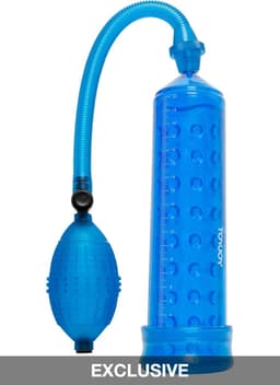 ToyJoy Manpower POWER MASSAGE PUMP W. SLEEVE CLEAR - Penispomp — thumbnail 5