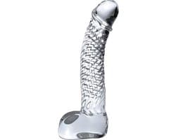 Pipedream Icicles No. 61 G Spot Glazen Dildo - Transparant