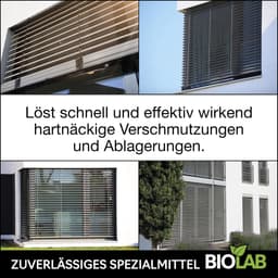 BIOLAB Louver cleaner concentrate 1:20 (1 liter) Blinds & Raffstore cleaner - slat cleaner and blind cleaner - ShopVlot — thumbnail 5