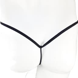 BamBella ® - Ondergoed - Heren LGBTQ string penis verbergen erotische string zwart — thumbnail 4
