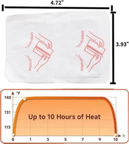 Heat plaster back, neck and shoulder - 10 hours pleasant depth warmth, back warmers - ShopVlot — thumbnail 2