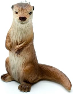Otter Staande broche Marder Watermarter Zeeotter gebogen staart — thumbnail 1