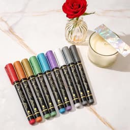 Body Paint Markers - Make-up Pennen Huid Markers - Cosplay en Halloween - Aanpasbare Lijncontrole - 10 Kleuren - Multicolor — thumbnail 3