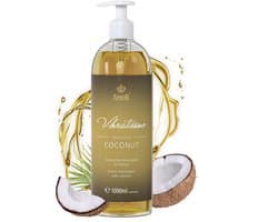 Vibratissimo 'Coconut': exotische massageolie met kokosnoot, liefdesolie, erotische olie, 1000 ml