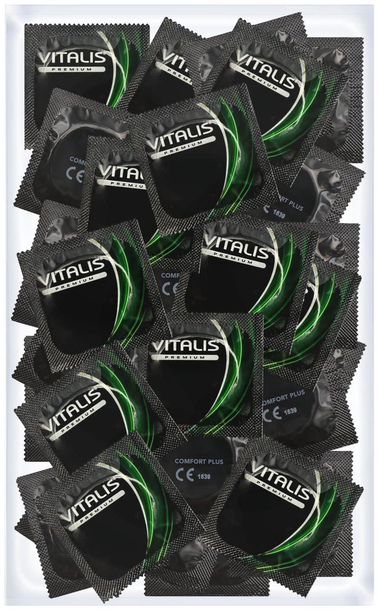 Vitalis comfort plus, 100-pack Condooms, 100 stuks — afbeelding 1