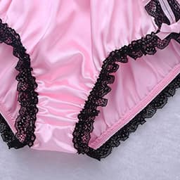 iiniim Herenslips Satijnen Tanga Sissy Slipje Mannen Bikini Slips Lingerie Erotisch Ondergoed Onderbroek M-XL — thumbnail 3